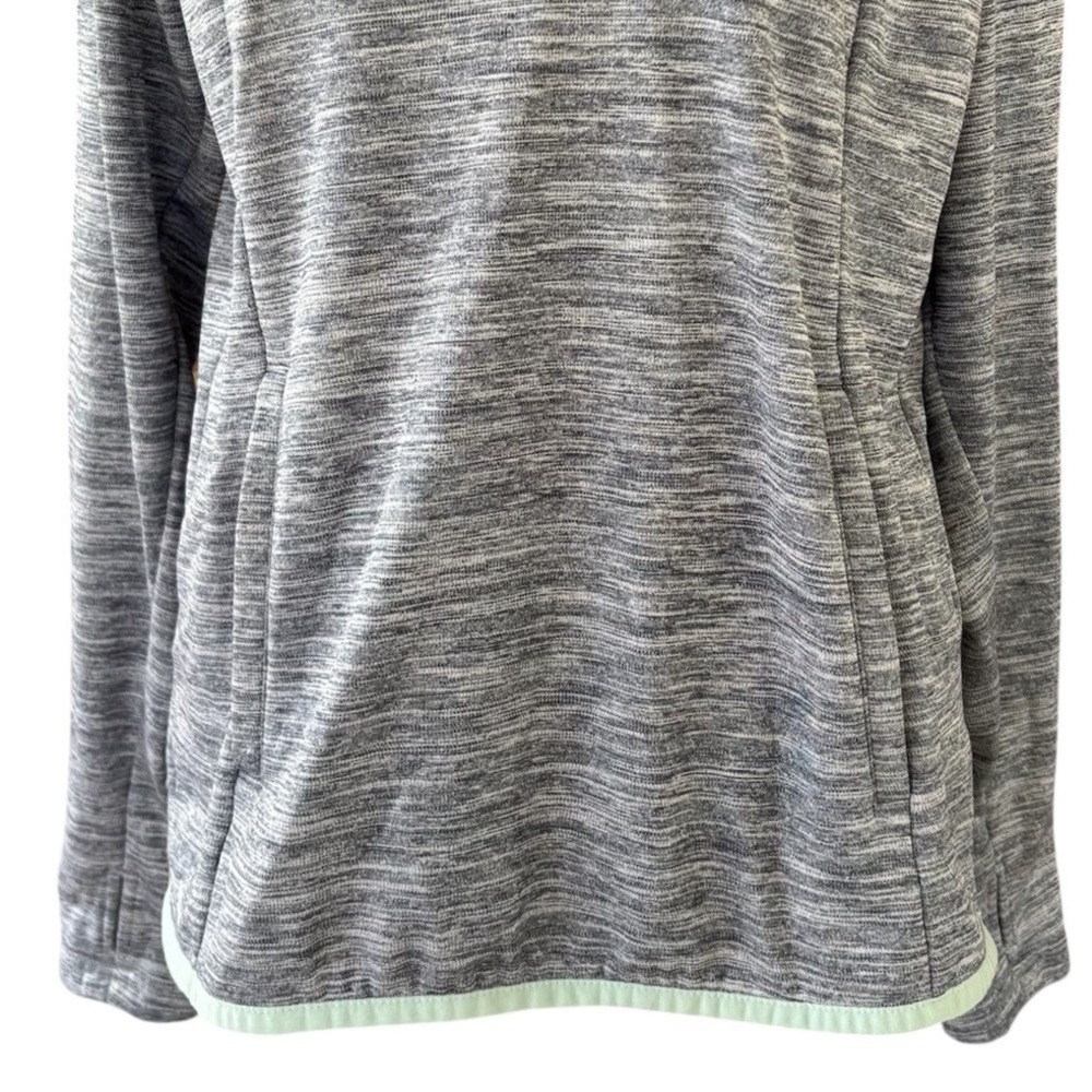 Columbia Women's Small Hoodie Gray‎ Long Sleeve Hooded Sweatshirt Thumb hole - Picture 3 of 7